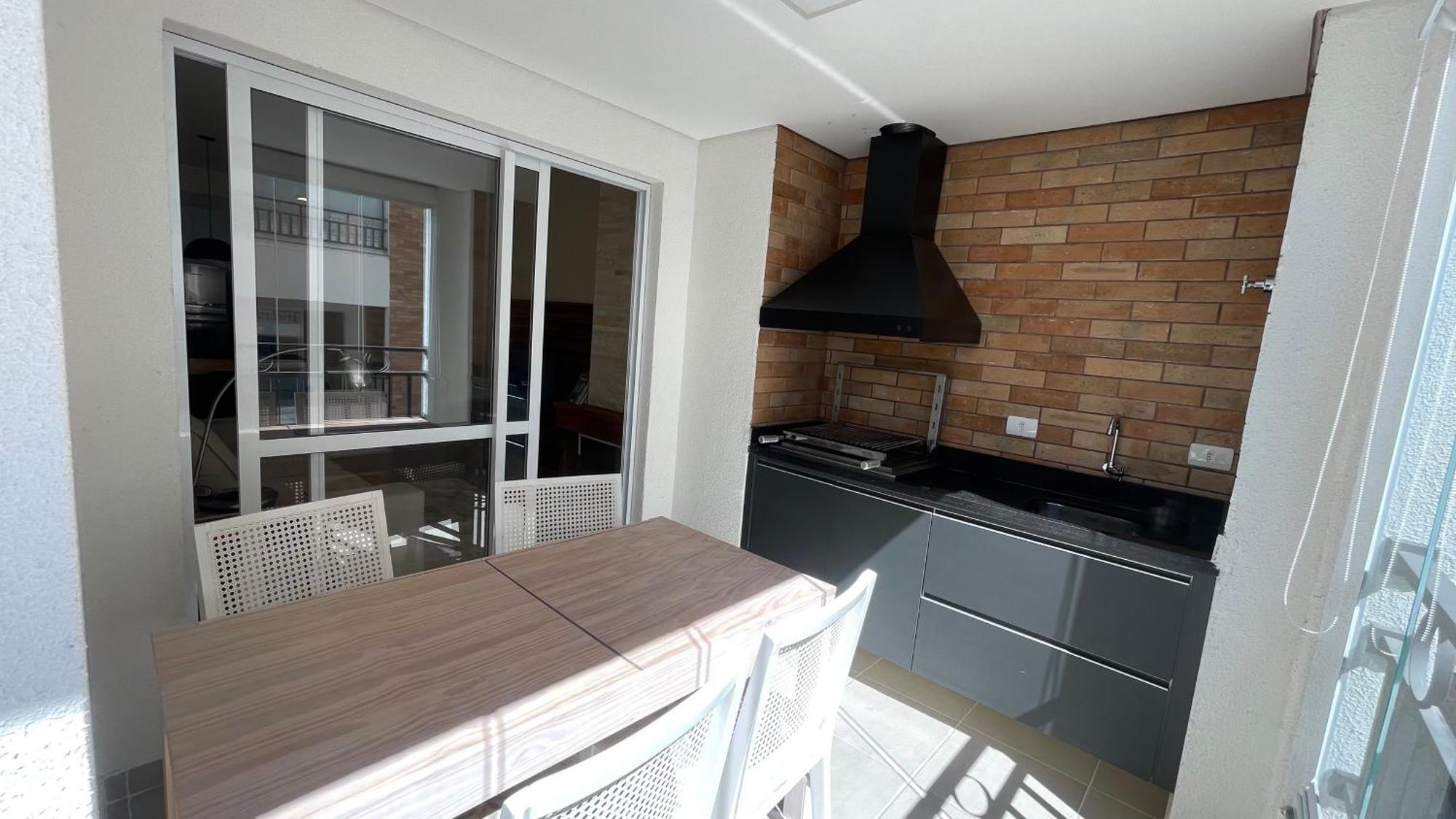 Apto. Novo 3 Dorm. C/lareira A 5min Do Baden Baden Apartamento
